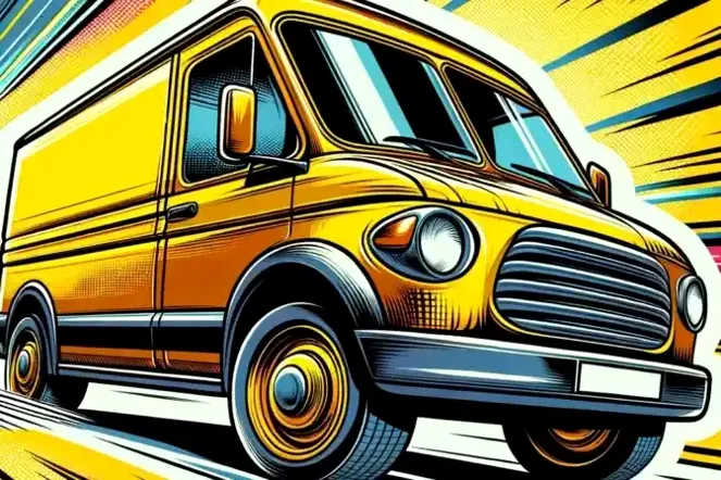 Авто доставка грузов на фургонах